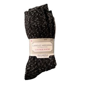 NWT Carole Hochman Women 4 Pairs Lounge Socks (size 4-10)